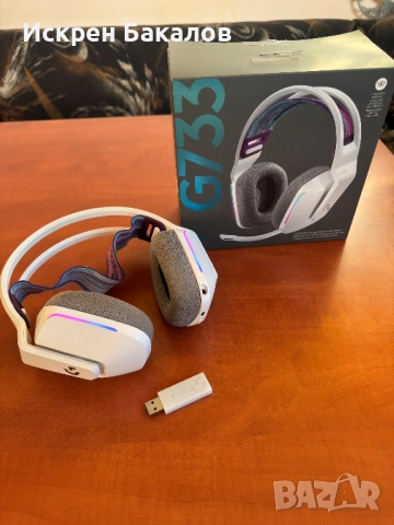 Геймърски слушалки Logitech G733, безжични