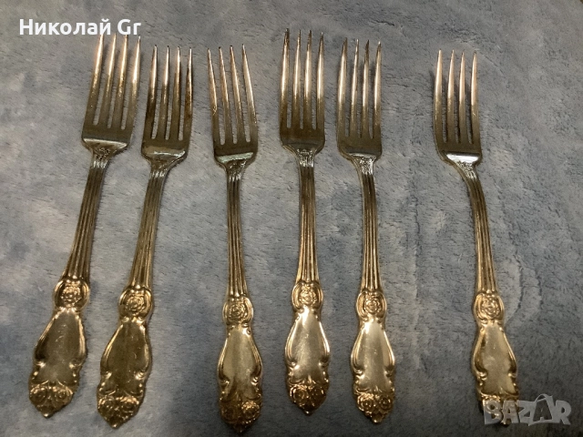 Вилици мелихиор  произведено В СССР 1974 години завод Кольчугино 