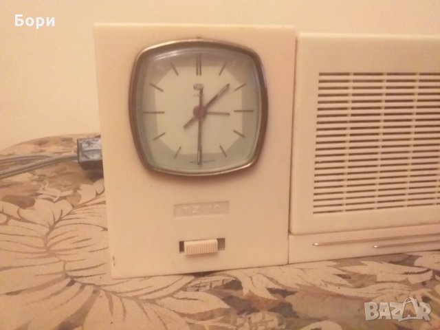 VEB  STERN TZ 10  T 100 Часовник с радио, снимка 3 - Радиокасетофони, транзистори - 29186586