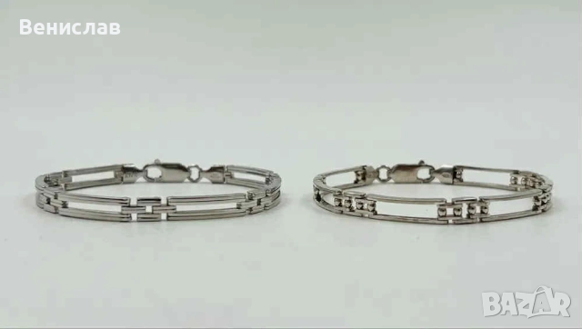 Италианска сребърна гривна 925 проба