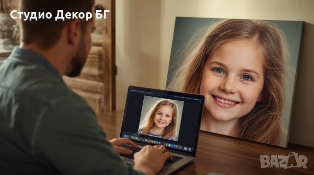 Картина с дигитално рисувана снимка, снимка 8 - Картини - 28515730