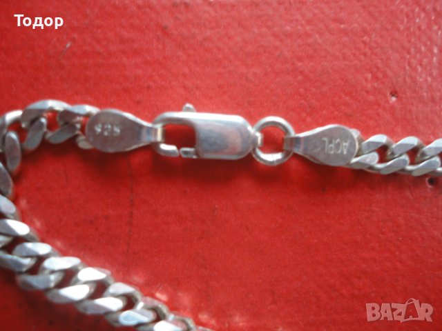 Невероятна сребърна верижка ланец 925 , снимка 2 - Колиета, медальони, синджири - 39941188