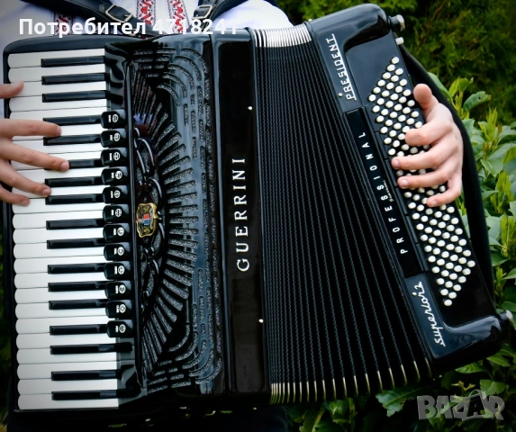 Акордеон GUERRINI Superior 2 President, снимка 3 - Акордеони - 53218775