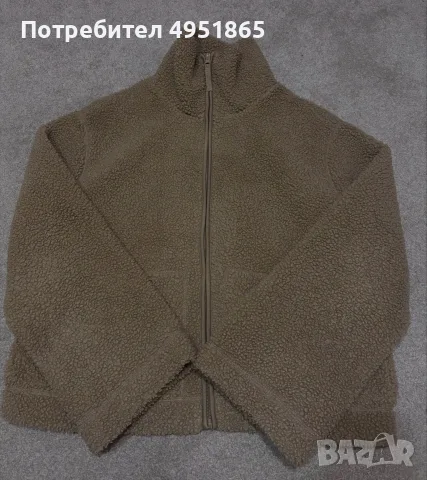 Яке от плюшен полар, снимка 2 - Якета - 56115296
