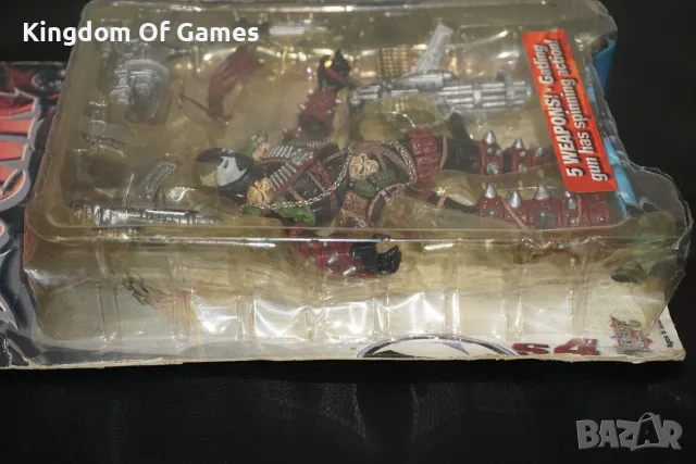 Рядка Фигура 1998 McFarlane Spawn IV Unmasked Series 12 Action Figure With 5 Weapons NEW SEALED, снимка 9 - Колекции - 56241982
