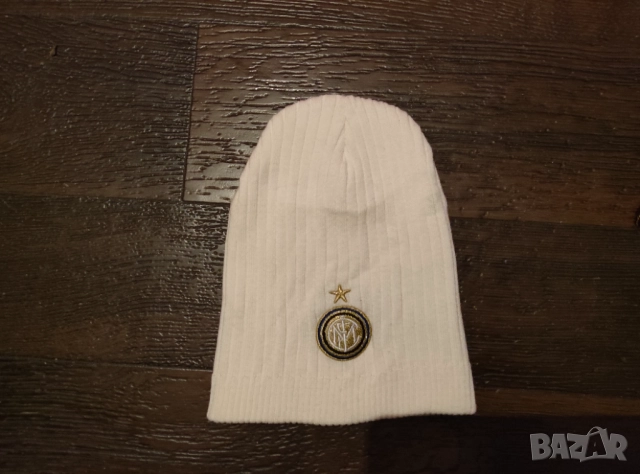 Лицензирана зимна шапка Интер Милано, снимка 5 - Фен артикули - 52774329