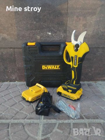 Акумулаторна лозарска ножица DeWalt 36V 8Ah до 30мм. ДеВалт