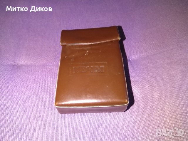 Калъвче за цигари №17 естествена кожа КВУМ 102х66х30мм