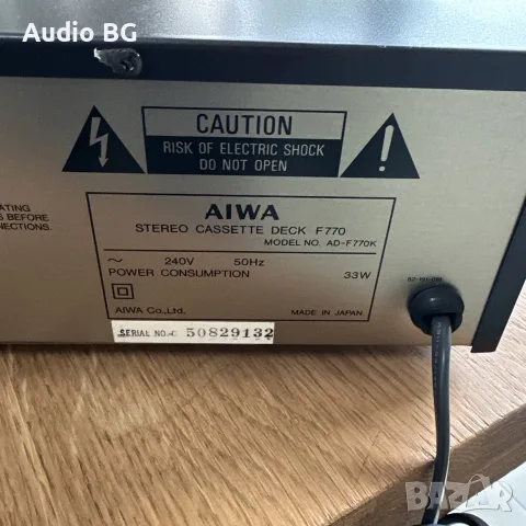 Aiwa AD-F770 Black TOP, снимка 6 - Декове - 56265814