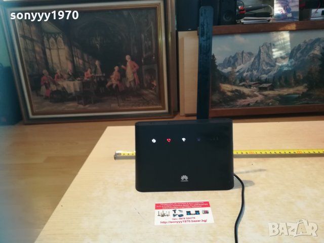 РУТЕР МТЕЛ-HUAWEI 4G-ROUTER a1-MTEL 1702210841, снимка 3 - Рутери - 31845317