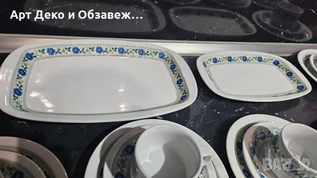 Троен сет порцелан  комбиниран, снимка 9 - Чаши - 56510654