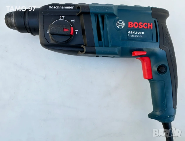 BOSCH GBH 2-20 D - Професионален перфоратор 650W SDS Plus, снимка 3 - Перфоратори - 53309400