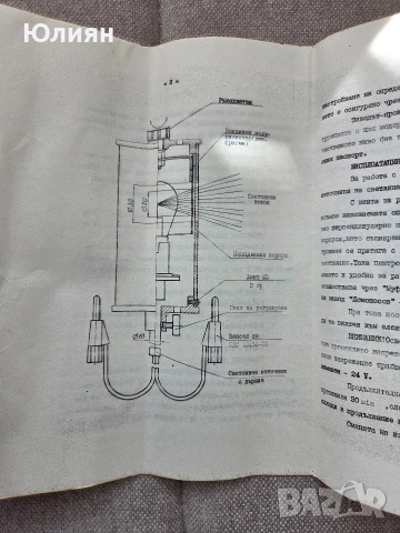 Осветител за сенчеста проекция, снимка 4 - Антикварни и старинни предмети - 54095932