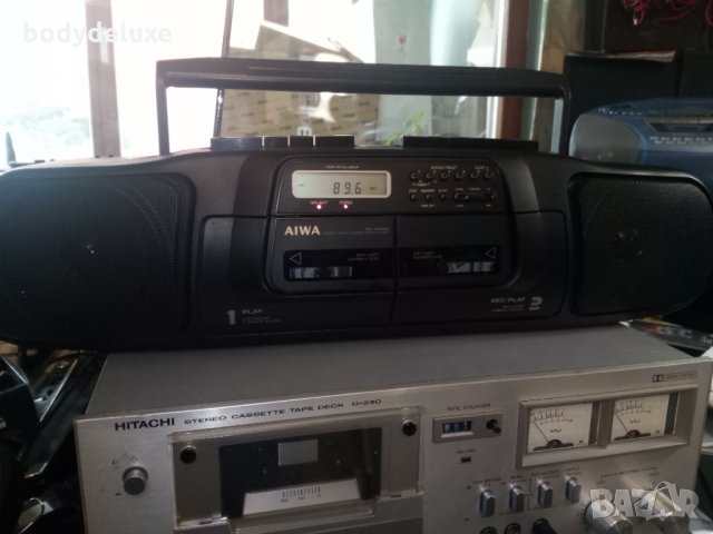 Aiwa CS-WD38Z радио-касетофон, снимка 2 - Радиокасетофони, транзистори - 29876843