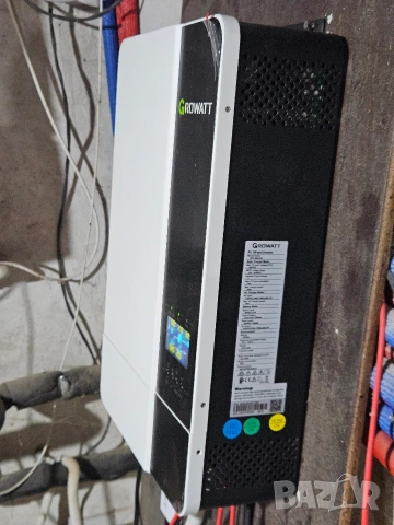 Соларен инвертор GROWATT 5KW със безжичен модул, снимка 10 - Друга електроника - 54097064