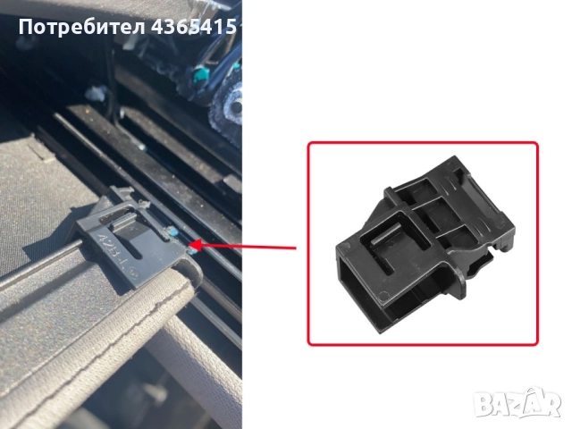 Водачи за щора на панорамен таван Honda CR-V MK5 (2017-2022) 70800-TLY-H11, снимка 4 - Части - 52365198