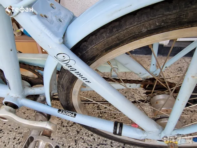 Mustang Dagmar / Мустанг Дагмар колело/велосипед - син цвят, снимка 5 - Велосипеди - 49920264