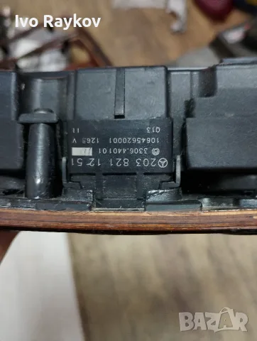 Панел Бутони Мерцедес C класа w203 2038211251 , Mercedes , снимка 5 - Части - 56018289