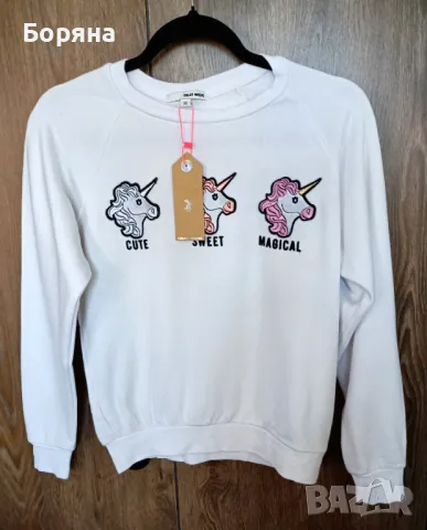 Tally Weijl нова с етикет блузка с еднорози