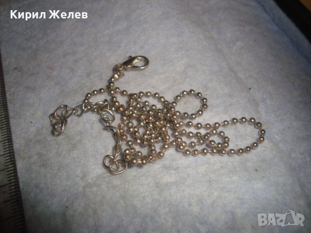 ФИНА НЕЖНА ВЕРИЖКА - КОЛИЕ от БЛАГОРОДНА СТОМАНА 26731, снимка 5 - Колиета, медальони, синджири - 37719451