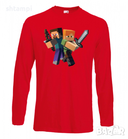Мъжка тениска Minecraft 6,Minecraft,Игра,Забавление,подарък,Изненада,Рожден Ден., снимка 17 - Тениски - 36495248