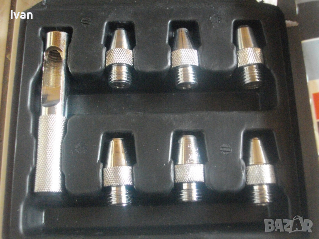 Нов Немски Комплект 7 бр. Сменяеми Замби-5-8 мм-За Отвори-От Хром-Карбон, снимка 11 - Други инструменти - 36477465