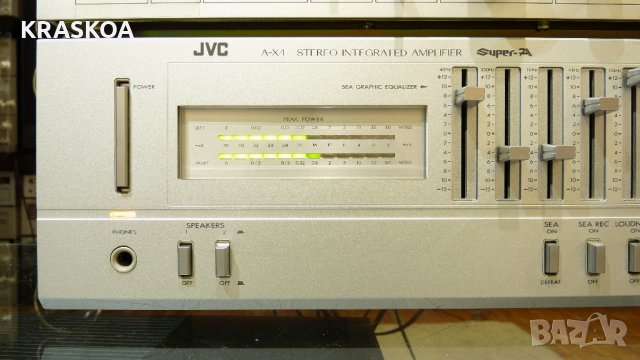 JVC A-X4 , снимка 4 - Ресийвъри, усилватели, смесителни пултове - 33735905