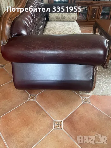 Два тройни Дивана Честърфилд, снимка 8 - Дивани и мека мебел - 49469085