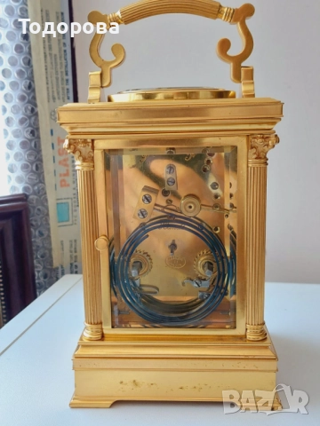 Три каретни часовника''French Carriage Clock with Repeater'', снимка 17 - Колекции - 52029531
