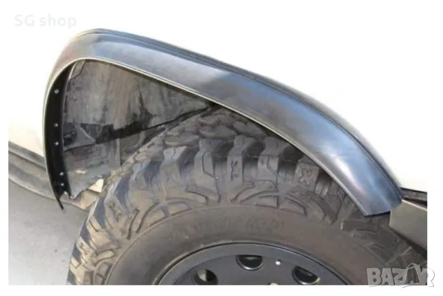 Гумен уширител, протектор за калници за offroad джип, SUV микробус, снимка 2 - Аксесоари и консумативи - 50091434