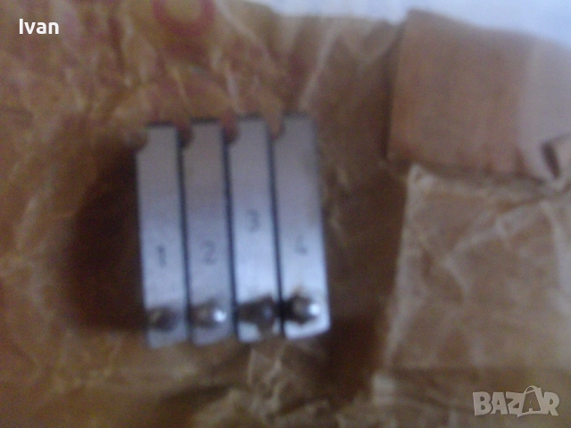 Нови 1"-1 1/4" цол резбонарезни оригинални ножове резци за немска ФРГ винтонарезка ALROWA ROLLER, снимка 3 - Други инструменти - 52774179