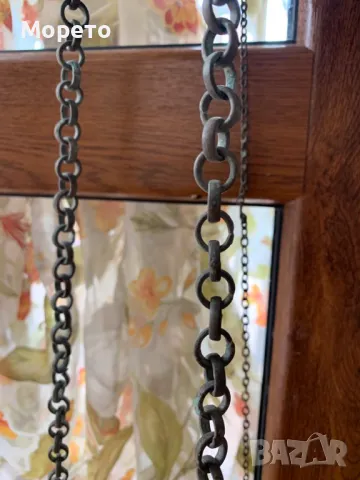 Огромно старо бронзово кандило-19-ти век, снимка 7 - Антикварни и старинни предмети - 47822710