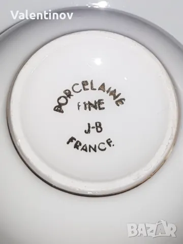 Старинен порцеланов сервиз за кафе- Франция , снимка 6 - Сервизи - 48350149