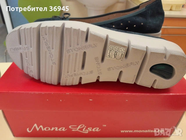 Stonefly,нови,н.40,ест.кожа, снимка 4 - Дамски ежедневни обувки - 53915136