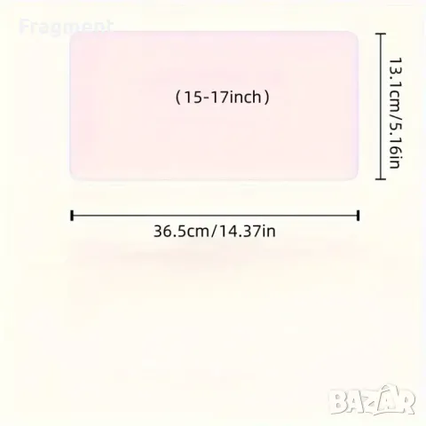 Силиконова покривка/лента за клавиатура за лаптопи водоустойчива, снимка 3 - Лаптоп аксесоари - 49091637