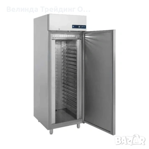 Хладилен шкаф от неръждаема стомана, за тави 60х40см