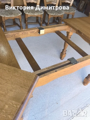 Разтегателна трапезна маса МАСИВ , снимка 6 - Маси - 54115641