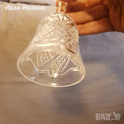 Кристална камбана с звънче , снимка 5 - Ръчно изработени сувенири - 40404478