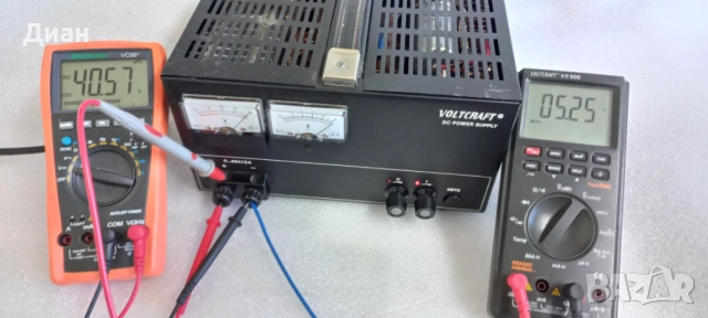 Лабораторно захранване VOLTCRAFT 40V 5A, снимка 5 - Друга електроника - 52416853