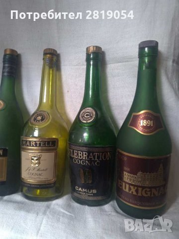 Големи стъклени бутилки от алкохол различни видове за колекция, снимка 10 - Колекции - 31986148