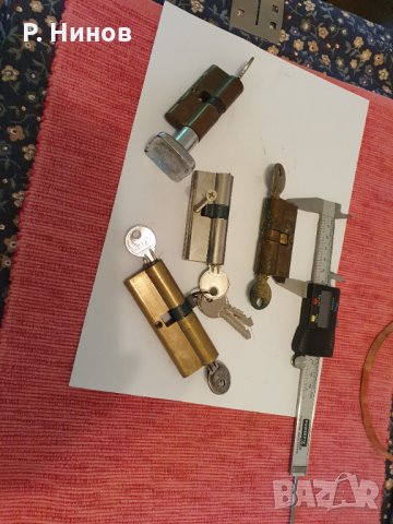 Патронник с ямков секретен ключ 62 мм равностранен, снимка 7 - Входни врати - 35010743