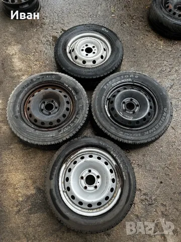 Гуми с джанти! 5х118! Стават за Opel Vivaro, Renault Trafic, Fiat Ducato