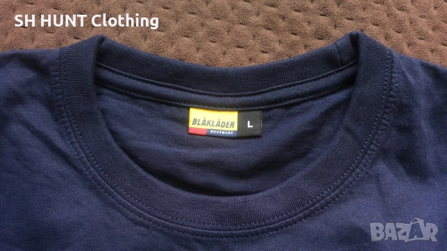 BLAKLADER Work T-Shirt размер L работна тениска W4-543, снимка 10 - Тениски - 52003202