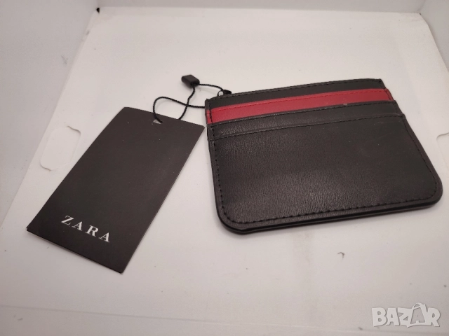 Визитник-портофейл от кожа