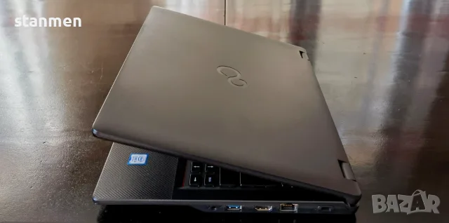 Продавам Гаранционнен лаптоп Fujitsu E449/IPSматFullHDсКам/4х2.4GhzТhr/8gbDDR4/SSD256gb/5чБат/Профил, снимка 7 - Лаптопи за дома - 56092118