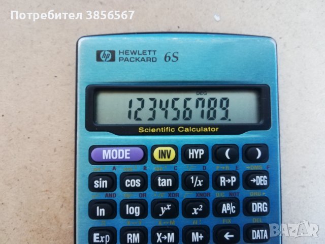 Hewlett Packard 6S научен калкулатор, снимка 3 - Друга електроника - 42788698