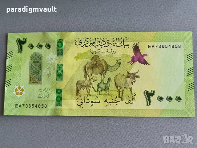 Банкнота - Судан - 2000 паунда UNC | 2025г.