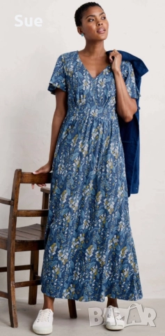 Дамска вечерна рокля Chateux с морски мотиви