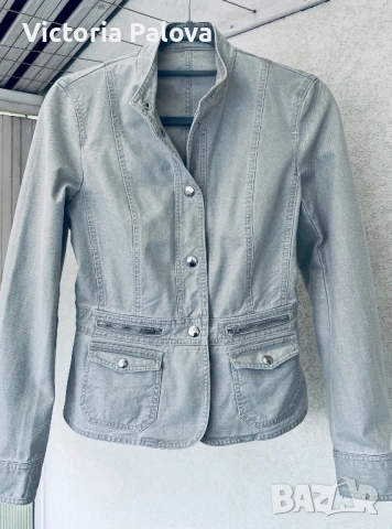 Изискан лукс от Weekend Max Mara: Емблематично яке в най- актуалния сив нюанс