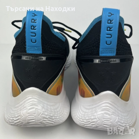 Мъжки маратонки Under Armour Curry Flow 8 Feel Good Flow Tie Dye EU 45 US 11, снимка 12 - Маратонки - 51982536